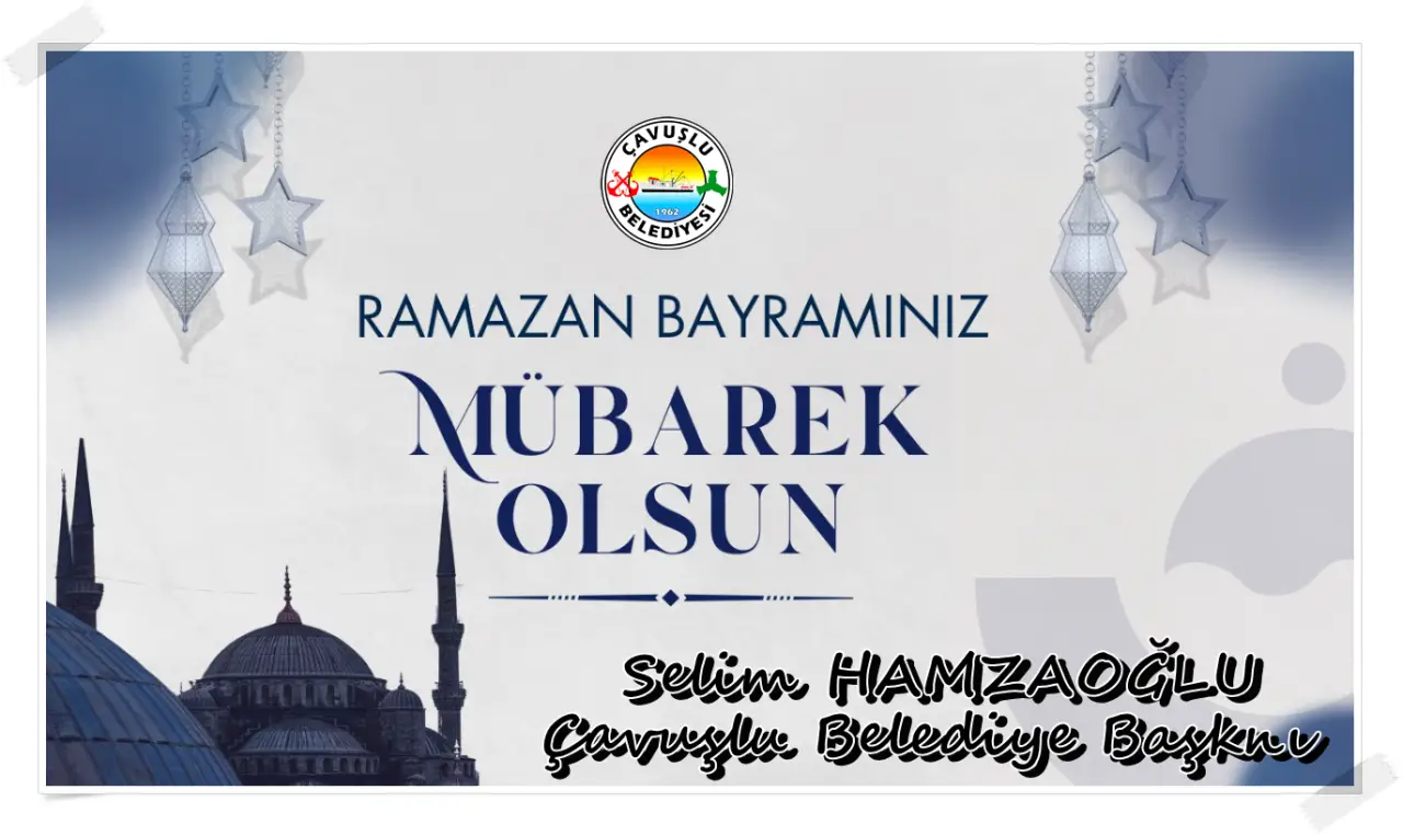 Başkan Hamzaoğlu’dan, “Ramazan Bayramı” Mesajı…
