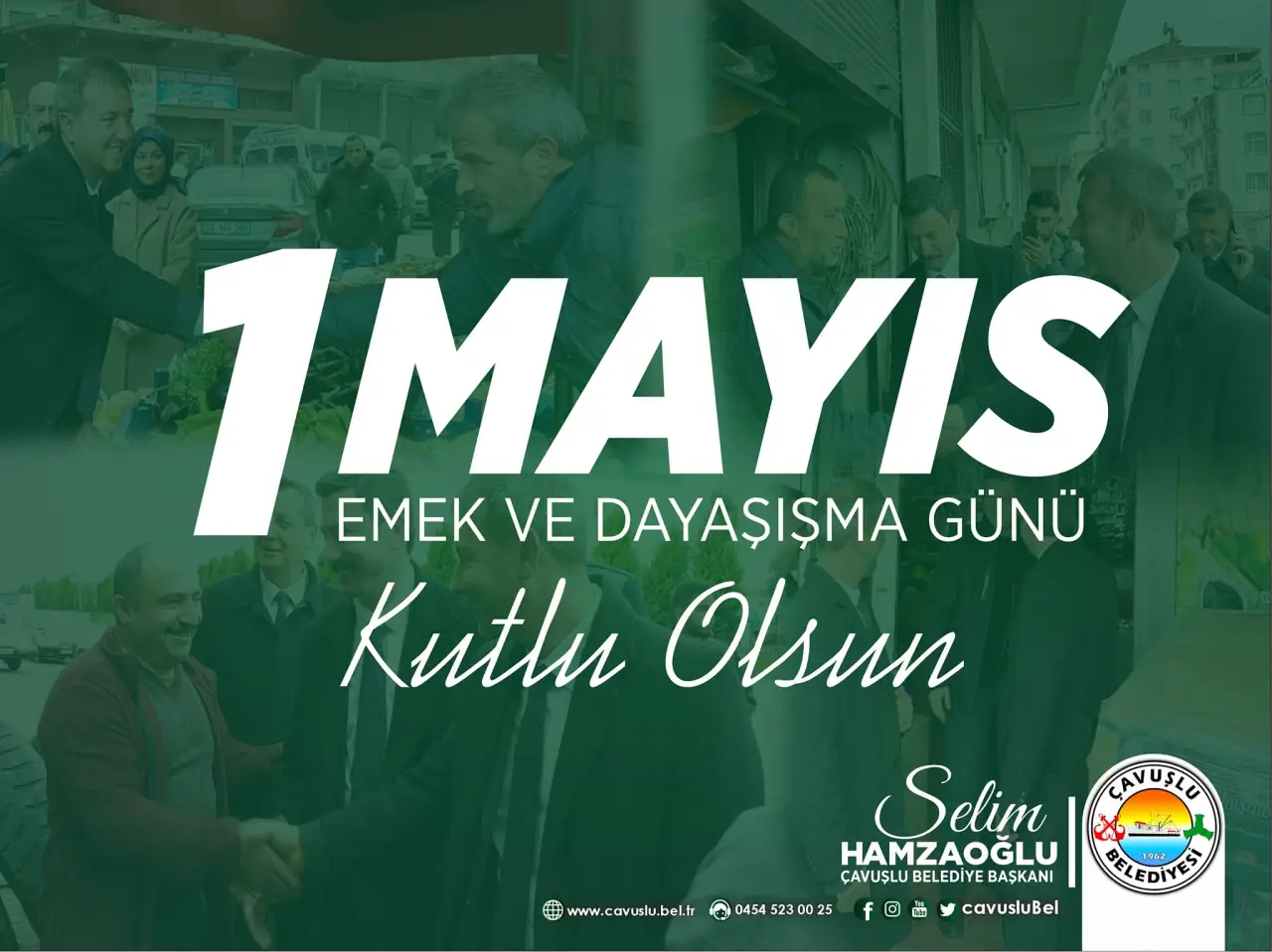 Başkan Hamzaoğlu “1 Mayıs Emek ve Dayanışma Günü” ile İlgili Mesaj Yayımladı…