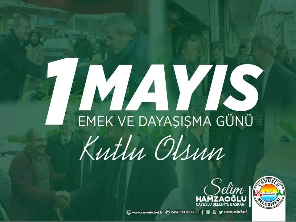 Başkan Hamzaoğlu’dan “1 Mayıs Emek ve Dayanışma Günü” Kutlama Mesajı…