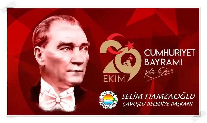 Başkan Hamzaoğlu’dan “29 Ekim Cumhuriyet Bayramı” Kutlama Mesajı…
