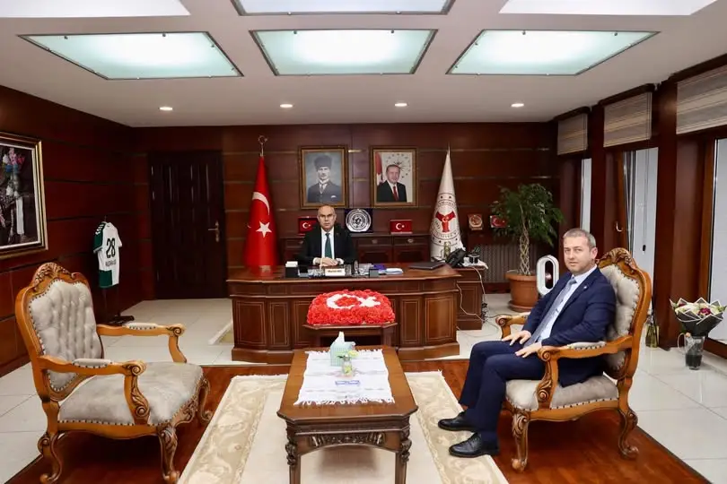 Başkan Hamzaoğlu'dan, Vali Koç'a Ziyaret...