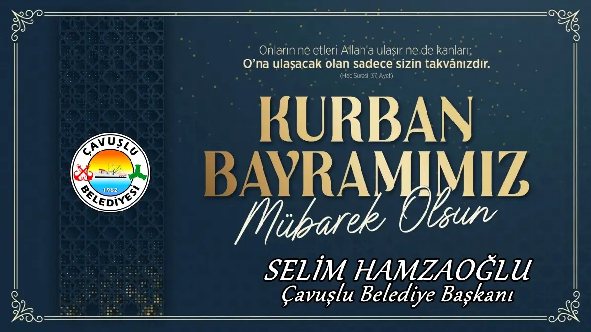 Başkan Hamzaoğlu “Kurban Bayramı” ile İlgili Mesaj Yayımladı…