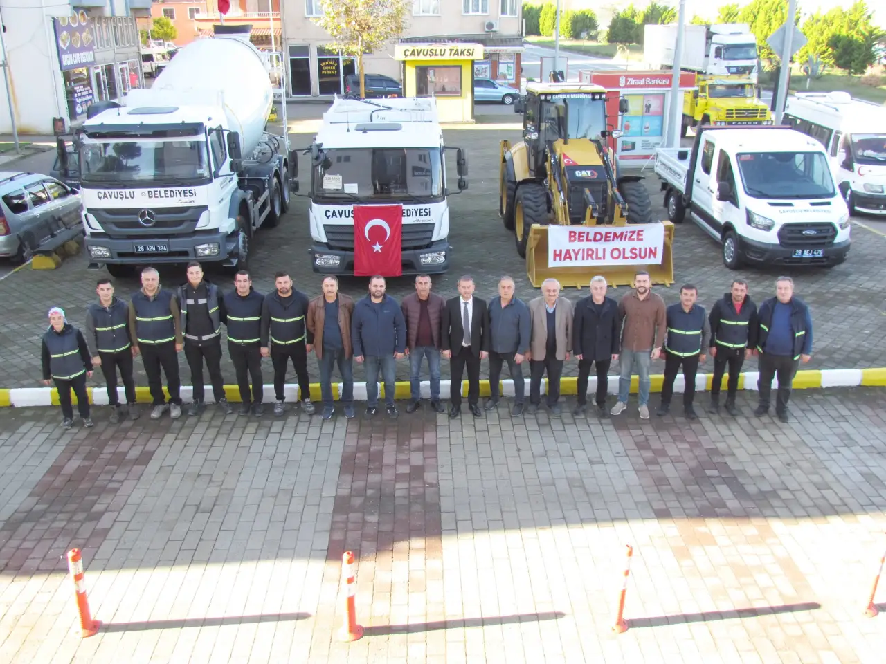 Belediyemize Kazandırılan Yeni Araçlar Hizmete Alındı…