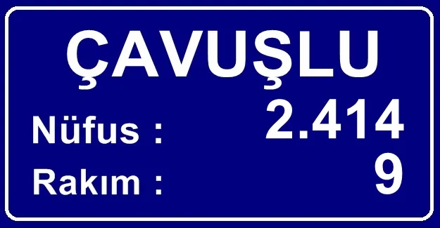 2024 Nüfus Verileri Açıklandı; Çavuşlu Bir Nebze Düşüşte…